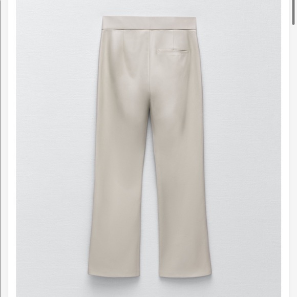 NWT Zara off white mini flare leggings - Picture 5 of 8